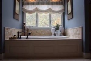 After New tub and tile